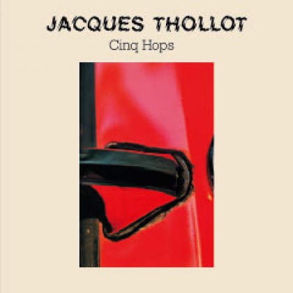 Pochette CD Jacques Thollot Cinq Hops, graphisme, print