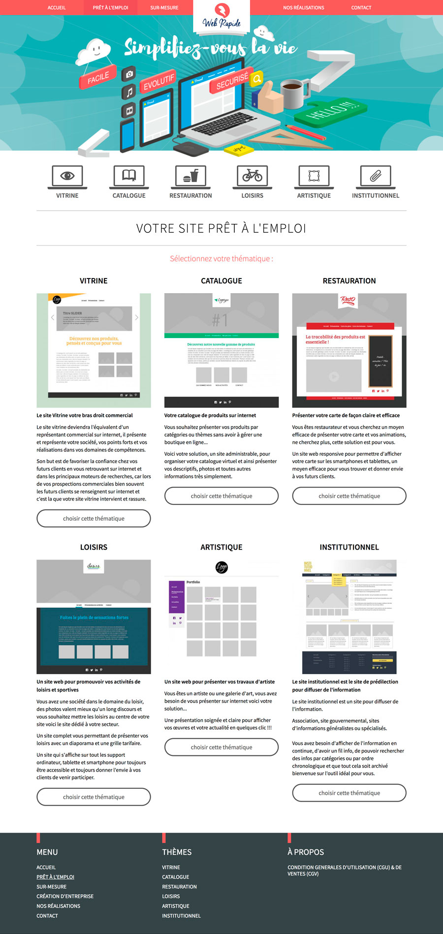 développement, web, Site Web-rapide.fr, Tchouk-Tchouk prestation web